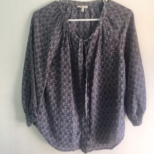 Joie Tie Neck Blouse - size XS